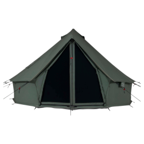 White Duck Outdoors Regatta 13' Water-Repellent Bell Tent - Forest Green