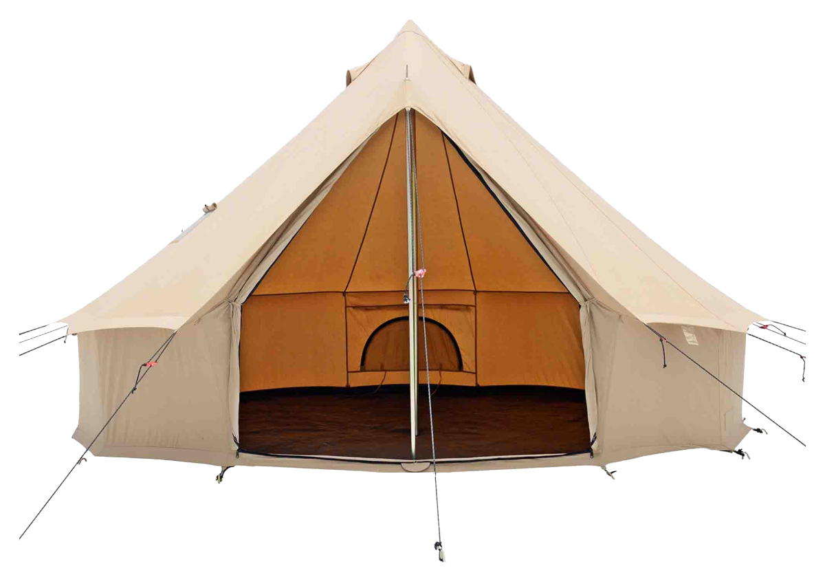 White Duck Outdoors Regatta 16.5' Fire-Water-Resistant Bell Tent - Sandstone Beige