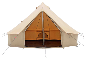 White Duck Outdoors Regatta 16.5' Fire-Water-Resistant Bell Tent - Sandstone Beige