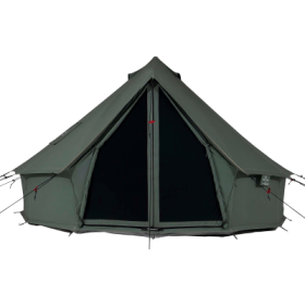 White Duck Outdoors Regatta 16.5' Water-Repellent Bell Tent - Forest Green