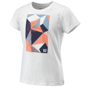 Wilson Girls Prism Play Tech Tee (White)