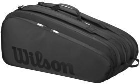 Wilson Noir Tour 12 Pack LTD Tennis Bag (Black)