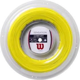 Wilson Sensation 16g Yellow Tennis String (Reel)