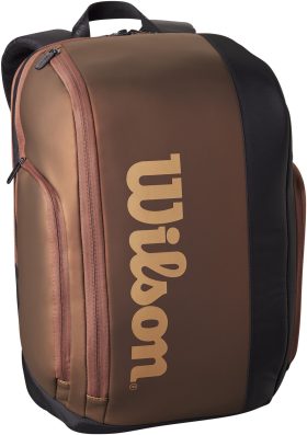 Wilson Super Tour Pro Staff v14 Tennis Backpack (Copper/Black)