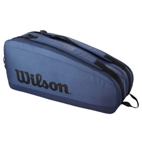 Wilson Ultra v4 Tour 6 Pack Tennis Bag (Blue)