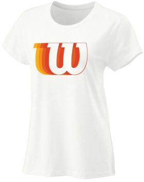 Wilson Women's Blur W Tech Tennis Tee (White)