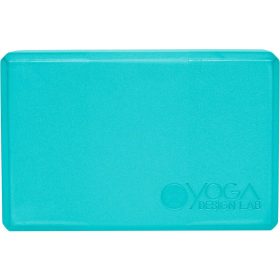 Yoga Design Lab Foam Yoga Block Aqua, One Size