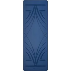 Yoga Design Lab Infinity Yoga Mat Diamond Align Navy, 5mm