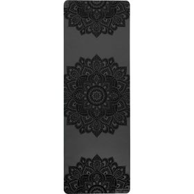 Yoga Design Lab Infinity Yoga Mat Mandala Charcoal, 5mm