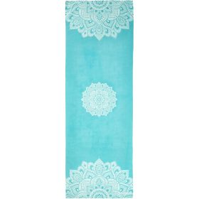 Yoga Design Lab Yoga Mat Towel Mandala Turquoise, One Size