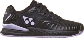 Yonex Men's Power Cushion Eclipsion 4 Tennis Shoes (Black/Purple)