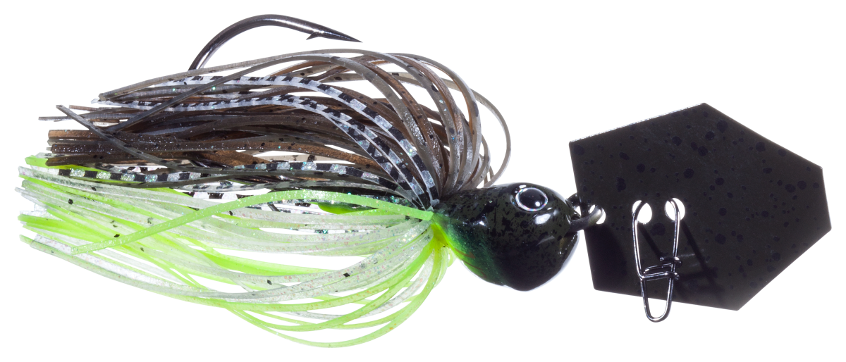 Z-Man Chatterbait JackHammer Evergreen Custom Bladed Jig - BHite Delight - 1/2 oz.