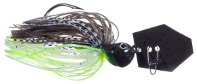 Z-Man Chatterbait JackHammer Evergreen Custom Bladed Jig - BHite Delight - 1/2 oz.