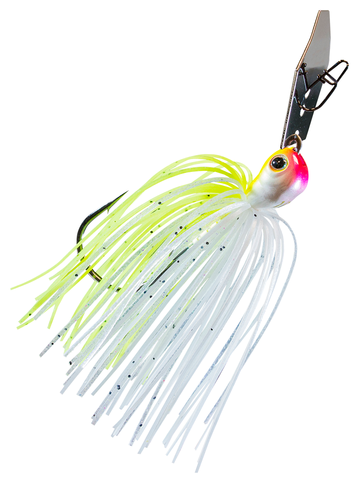 Z-Man Chatterbait JackHammer Evergreen Custom Bladed Jig - Chartreuse White - 3/8 oz.