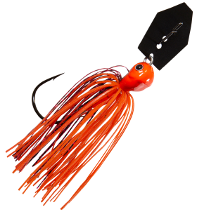 Z-Man Chatterbait JackHammer Evergreen Custom Bladed Jig - Fire Craw - 1/2 oz.