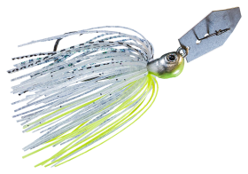 Z-Man Chatterbait JackHammer Evergreen Custom Bladed Jig - Green Shad - 1/2 oz. - Green Shad