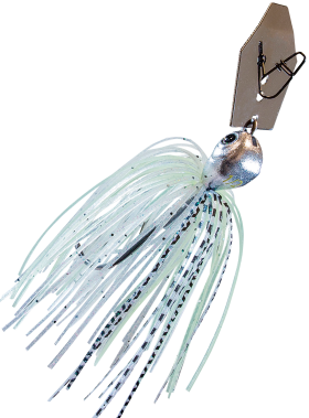 Z-Man Chatterbait JackHammer Evergreen Custom Bladed Jig - Spot Remover - 1/2 oz.