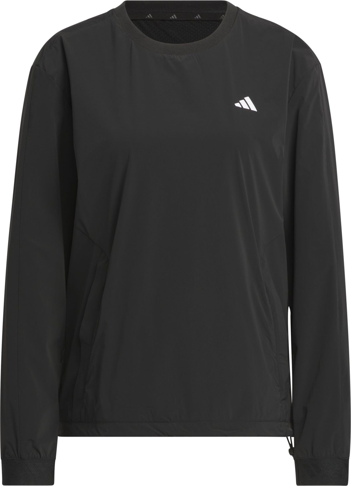 adiads Womens Ultimate365 Tour WIND.RDY Pullover Golf Sweatshirt - ON SALE - IN2549 BLACK - S