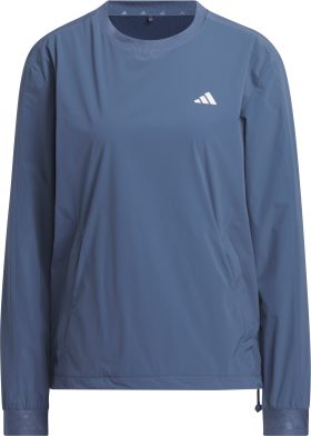 adiads Womens Ultimate365 Tour WIND.RDY Pullover Golf Sweatshirt - ON SALE - IP4180 PRLV INK - S