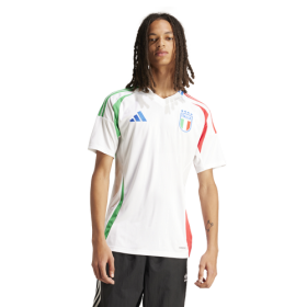 adidas Mens Italy adidas Italy 2024 Away Soccer Jersey - Mens White Size M