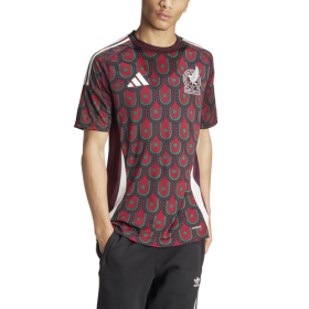 adidas Mens Mexico adidas Mexico 2024 Home Soccer Jersey - Mens Multicolor Size S