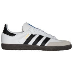 adidas Originals Boys adidas Originals Samba - Boys' Preschool Shoes White/Core Black/Gum Size 11.0