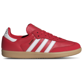 adidas Originals Womens adidas Originals Samba OG - Womens Running Shoes Better Scarlet/White/Gold Metallic Size 8.5