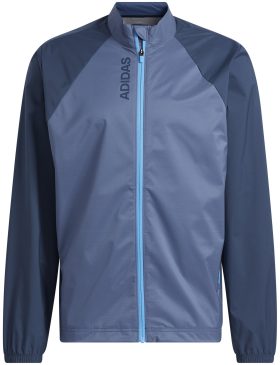 adidas Provisional Full-Zip Men's Golf Jacket - Blue, Size: XXL