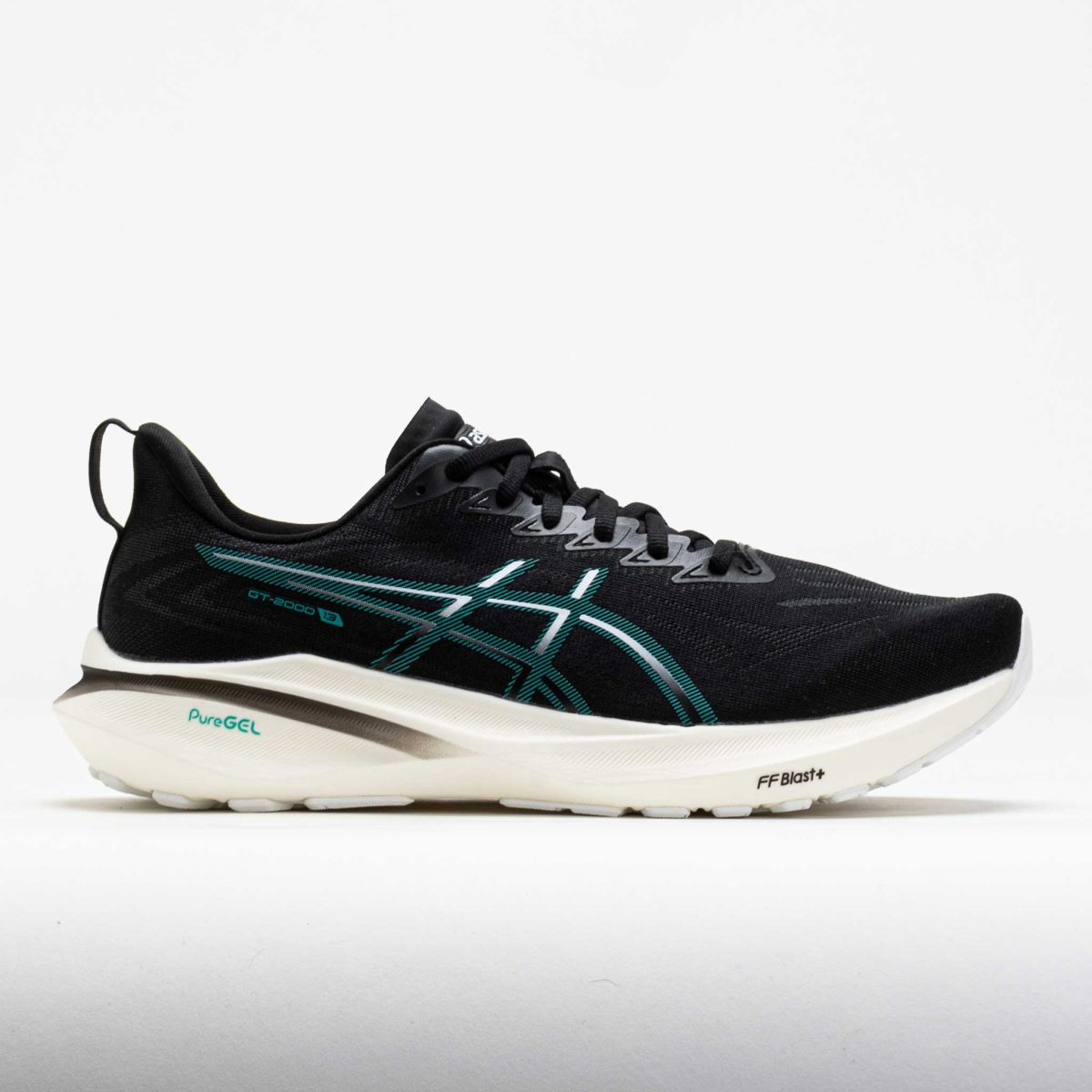 ASICS GT-2000 13 Men's Running Shoes Black/Wave Teal