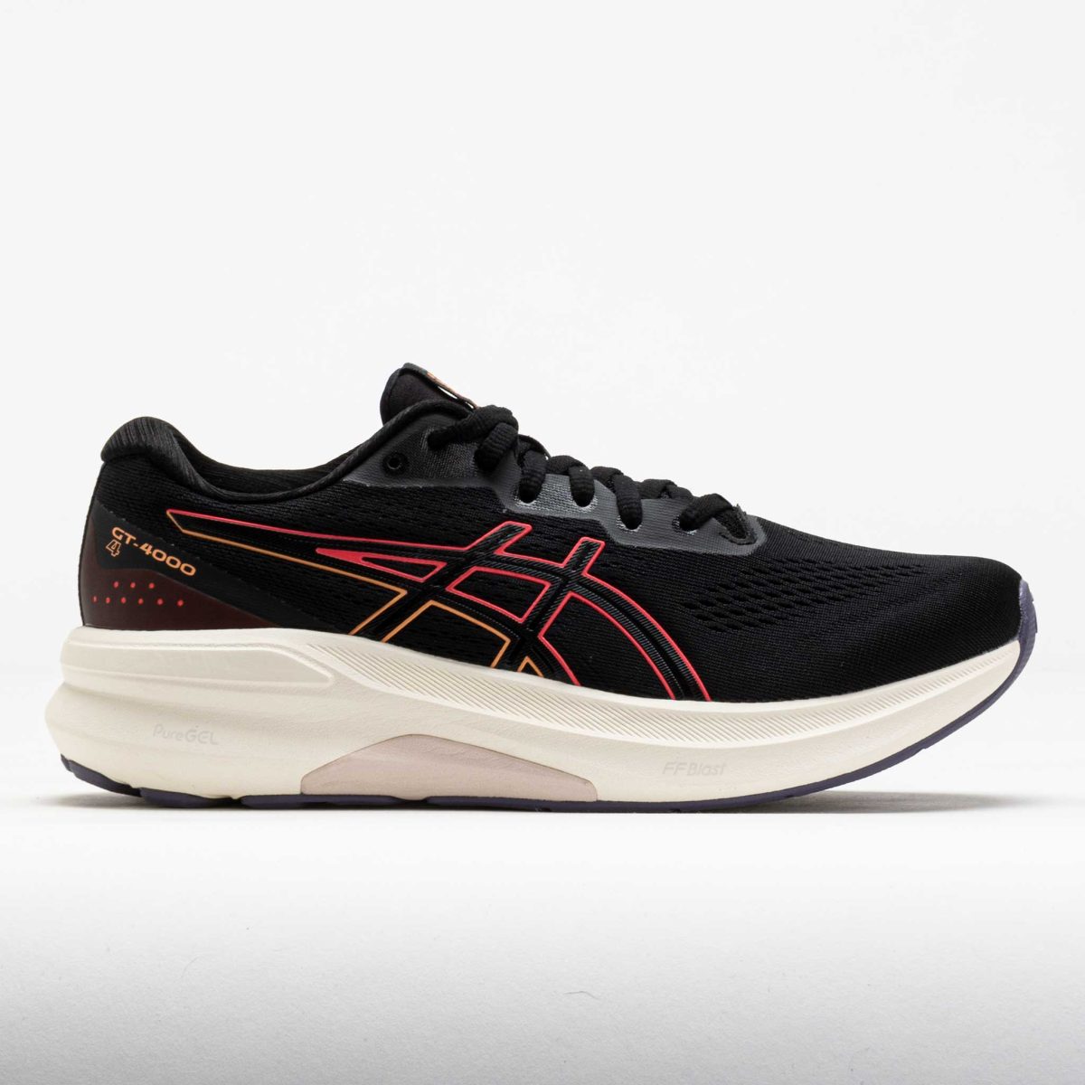 ASICS GT-4000 4 Women's Running Shoes Black/Coral Reef