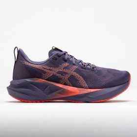 ASICS Novablast 5 Men's Running Shoes Greyish Purple/Coral Reef