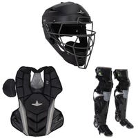 All-Star MVP-PRO Series Adult Catcher's Kit in Black/Graphite