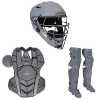 All-Star MVP-PRO Series Adult Catcher's Kit in Gray/Graphite