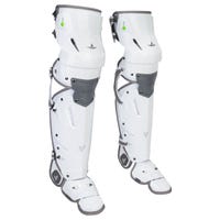 All-Star MVP-PRO Series Adult Leg Guards in White/Graphite