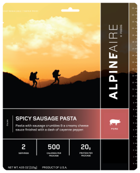 AlpineAire Foods Spicy Sausage Pasta Entree