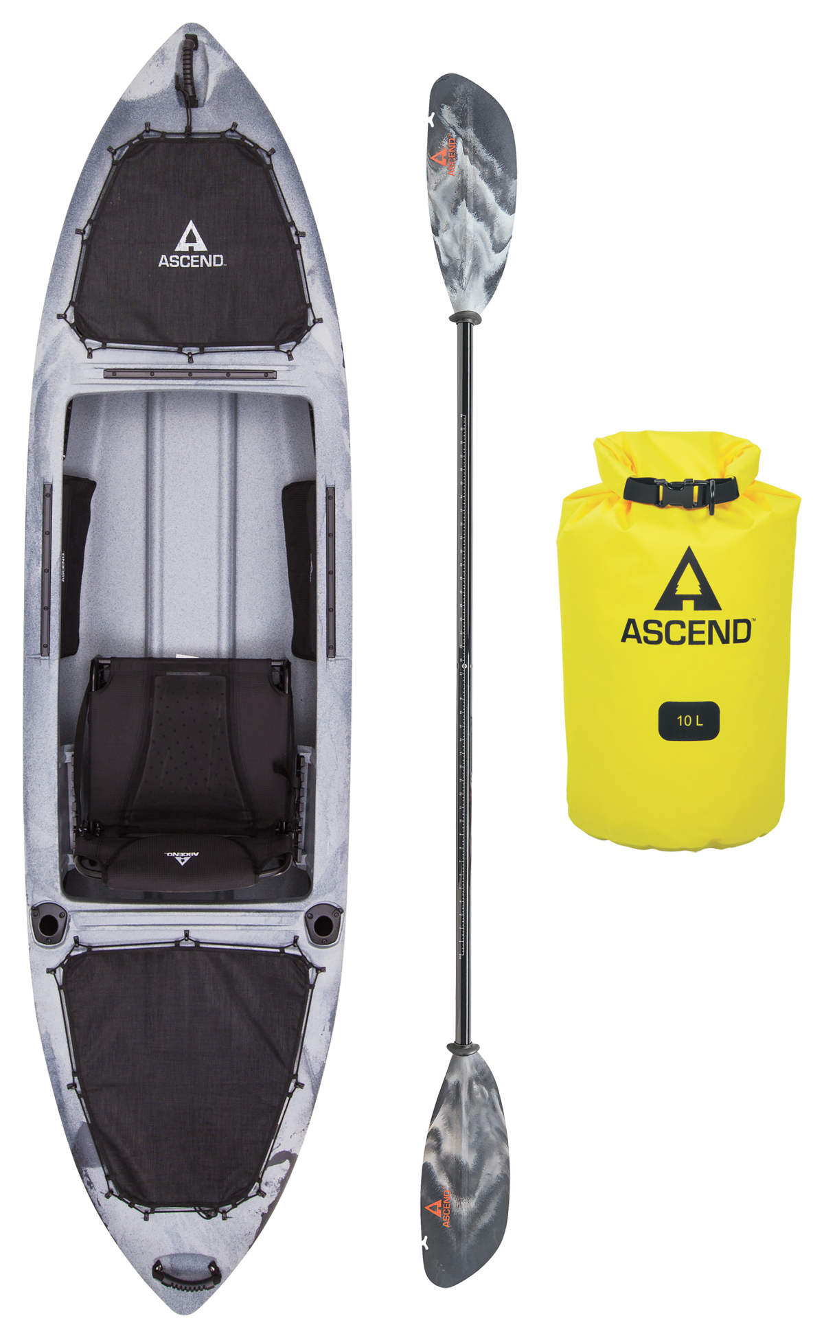 Ascend H10 Sit-In Hybrid Kayak Package