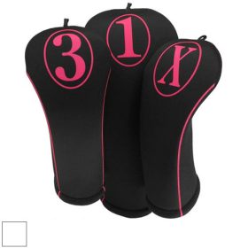 BeeJos Simple Collection Headcovers Hybrid #5H/Red