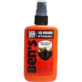 Ben's 100 3.4oz Tick And Insect Repellent Pump Spray