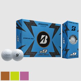 Bridgestone e9 Long Drive Golf Balls White (3DWX6D)