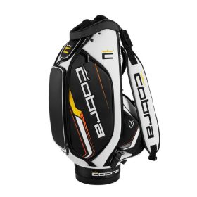 COBRA Tour Staff 2022 Golf Bag Black/White