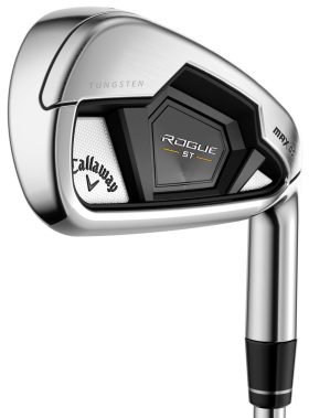 Callaway Rogue ST MAX OS Irons - RIGHT - 4-PW,AW - TEN BLUE 65 R - Golf Clubs