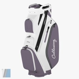 Callaway Women's ORG 14 Cart Bag White/Violet Haze