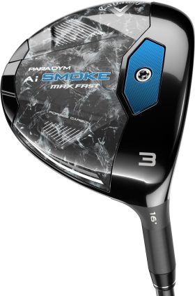 Callaway Womens Paradym Ai Smoke MAX Fast Fairway Woods 2024 - RIGHT - ELDIO 40 L - #5/19 - Golf Clubs