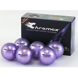 Chromax M1x Golf Balls (6 Pack) - Purple