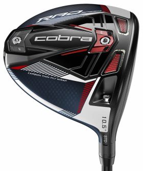 Cobra RADSPEED Driver - Peacoat/Red - Peacoat/Red - LEFT - MOTORE X F1 S - 9.0 - Golf Clubs