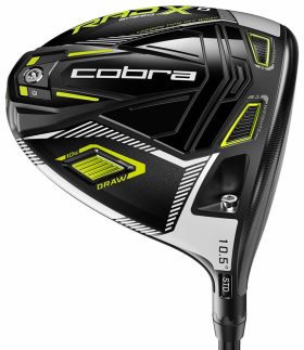 Cobra RADSPEED XD Driver - Turbo Yellow/Gloss Black - Turbo Yellow/Gloss Black - LEFT - RIPTIDE 40 A - 10.5 - Golf Clubs