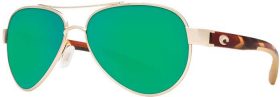 Costa Del Mar Loreto 580G Sunglasses, Men's, Rose Gold/Green