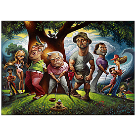 David O'Keefe "Bushwood - A Tribute to Caddyshack" Limited Edition Print