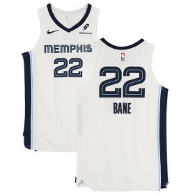 Desmond Bane Memphis Grizzlies Game-Used #22 White Jersey vs. Golden State Warriors on November 15, 2024