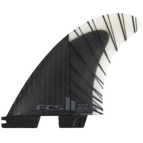 FCS FCS II Reactor PC Carbon Thruster Surfboard Fins